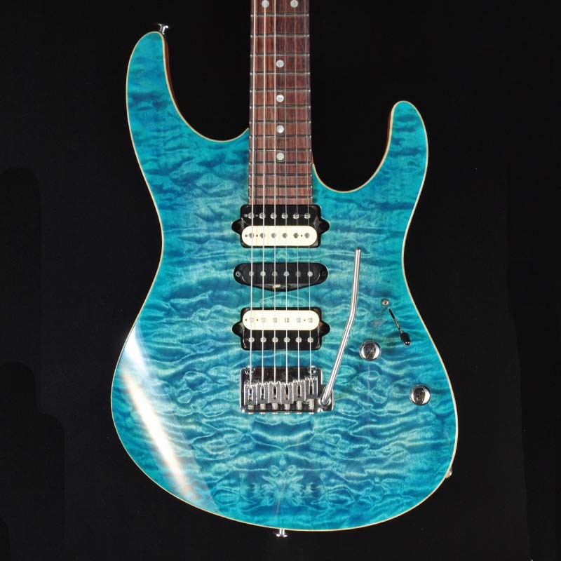 Suhr Guitars Custom Order Modern Quilted Maple Top (Trans Blue Burst)の画像
